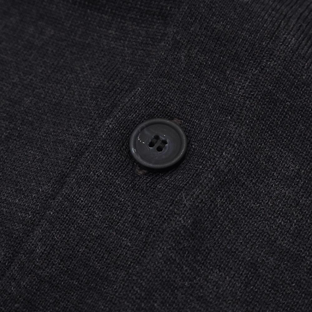 Maison Kitsune Double Fox Logo Wool Cardigan for Men