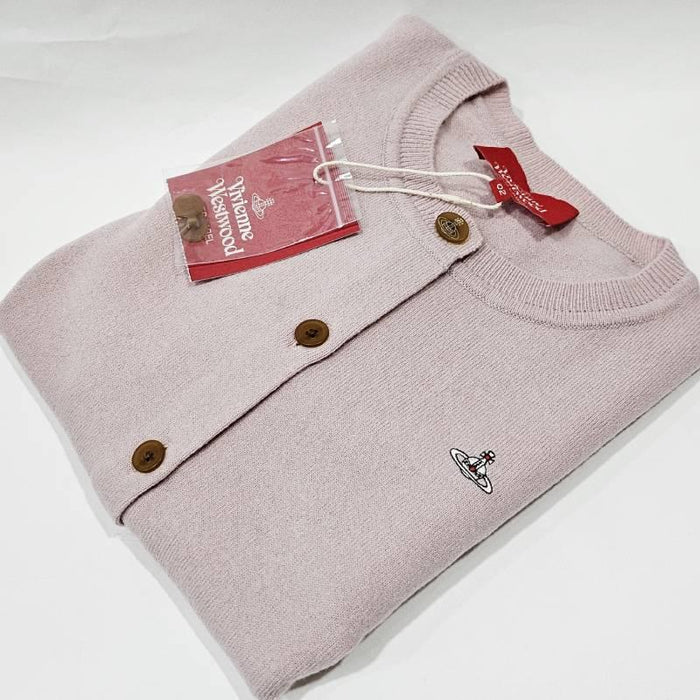 Vivienne Westwood Wool Basic Crewneck Cardigan