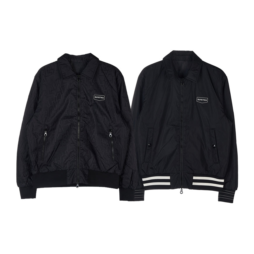 Duvetica Men's Reversible Down Puffer Jacket VUPD06225 K0001 BKS 1