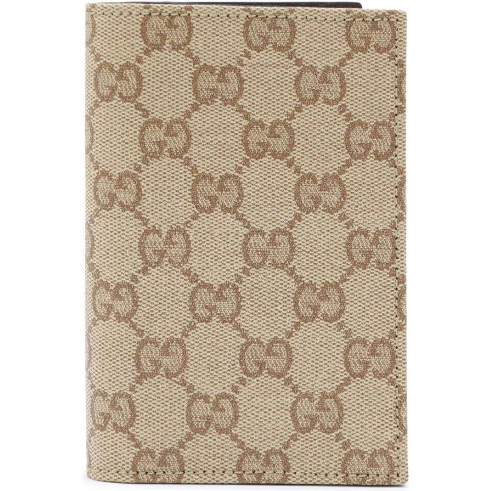 GUCCI GG Essence Classic Beige Card Holder Wallet