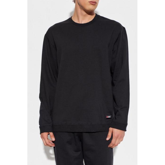 DIESEL Peached Cotton Blend Sweatshirt A22777 0SIBH 9XX