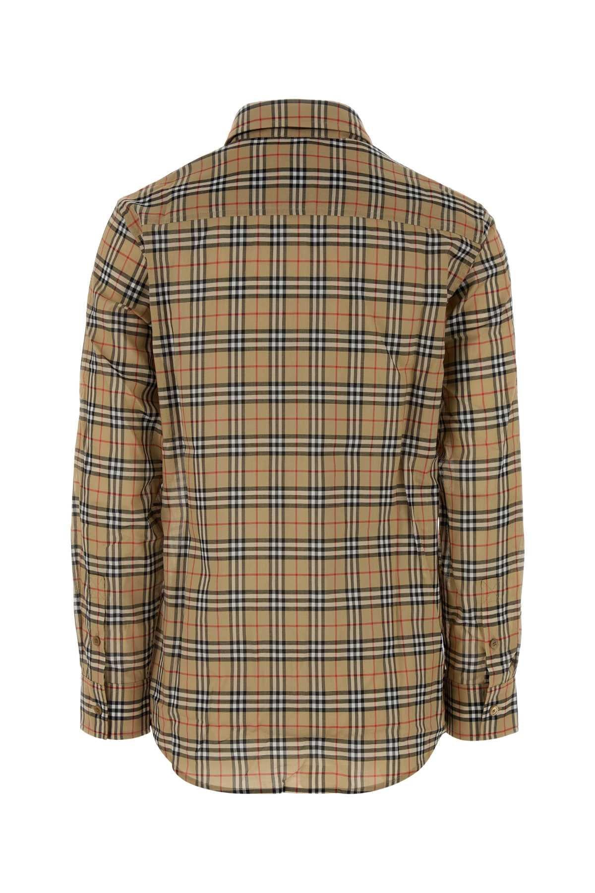 BURBERRY Long Sleeve Button-Down Shirt for Women