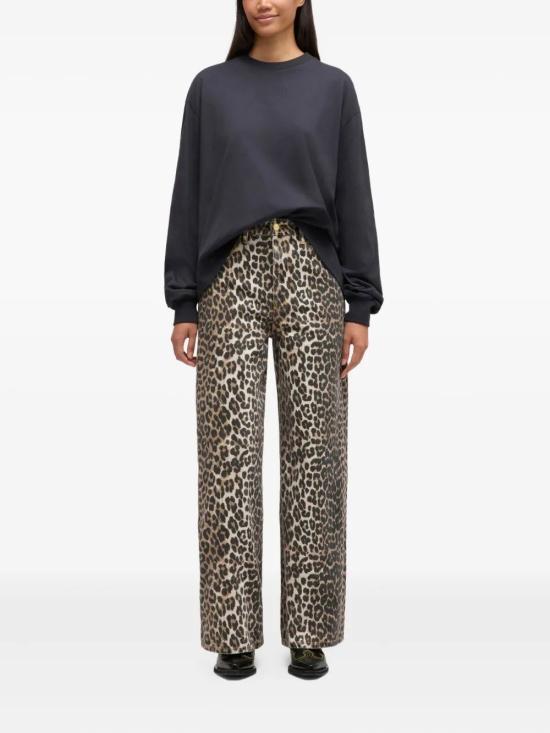 GANNI Phantom Long Sleeve Sweatshirt A1050068252