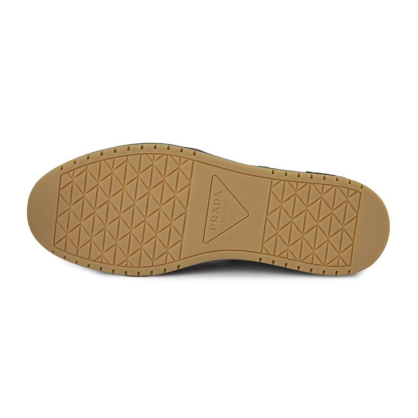 PRADA Downtown Leather Low-Top Sneakers for Men
