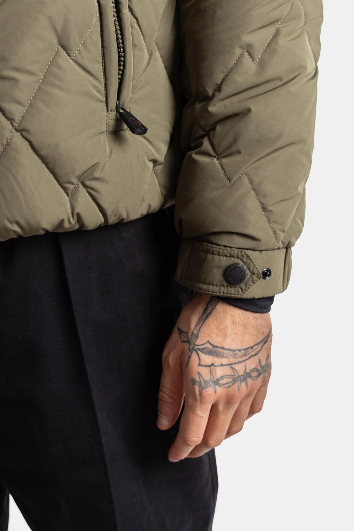 Moncler Black Down Puffer Jacket Men’s