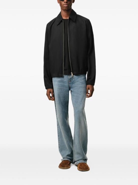 AMI Black Bomber Jacket HJK884 CO0132 001