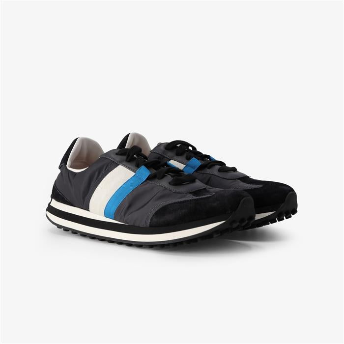 Ferragamo Iulio Men’s Leather Low-Top Sneakers