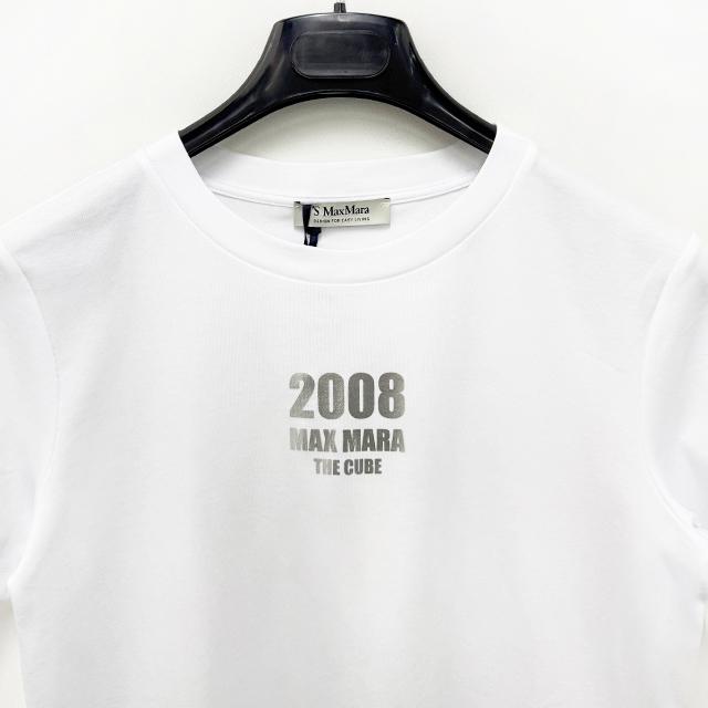 Max Mara QUIETO Logo Short Sleeve T-Shirt 2519971011600 001