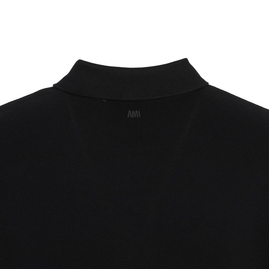 AMI Unisex Short Sleeve Polo T-Shirt BFUPL001 760 001