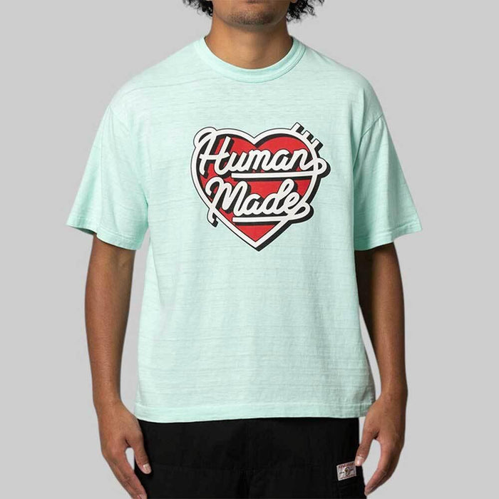 Humanmade Green Short Sleeve T-Shirt for Men