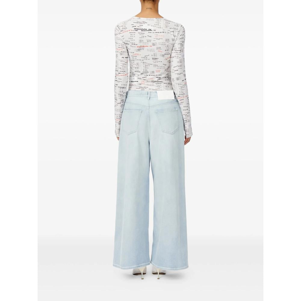 Maison Margiela Light Wash Denim Jeans Women’s Pants