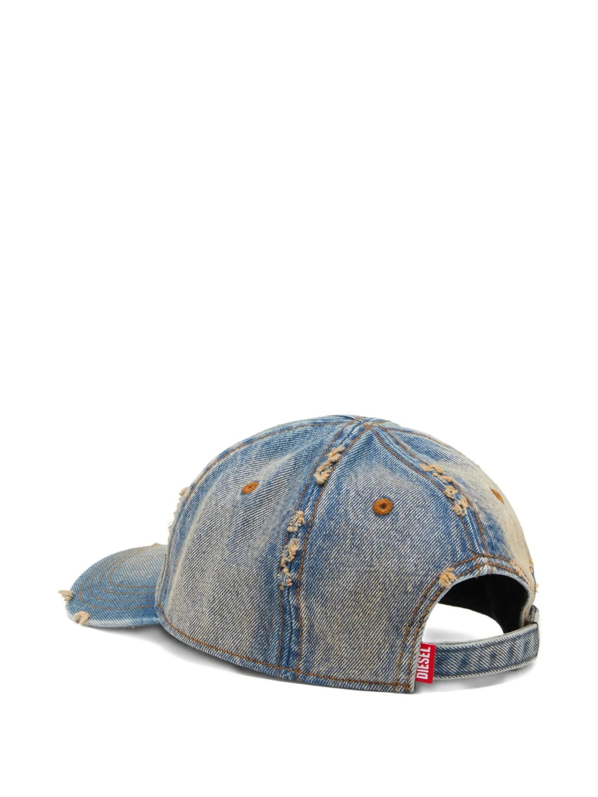 DIESEL Black Cotton Baseball Cap