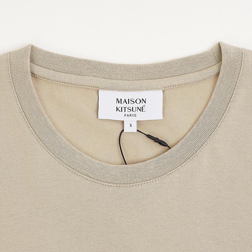 Maison Kitsune Women Baby Fox Regular T-Shirt White Cotton PW00115 KJ7026 0450