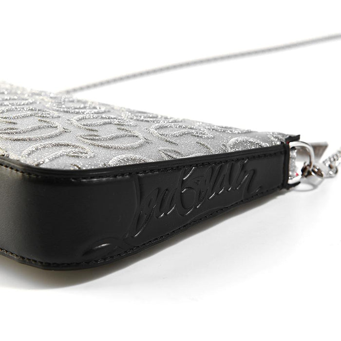 Christian Louboutin Glitter Clutch Shoulder Bag