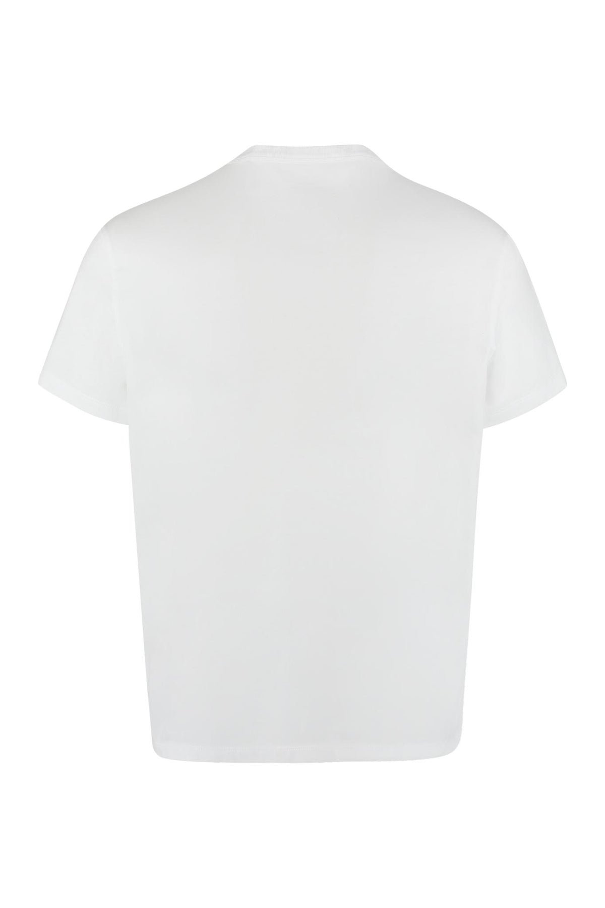 Maison Margiela Gray Cotton Short Sleeve T-Shirt Men