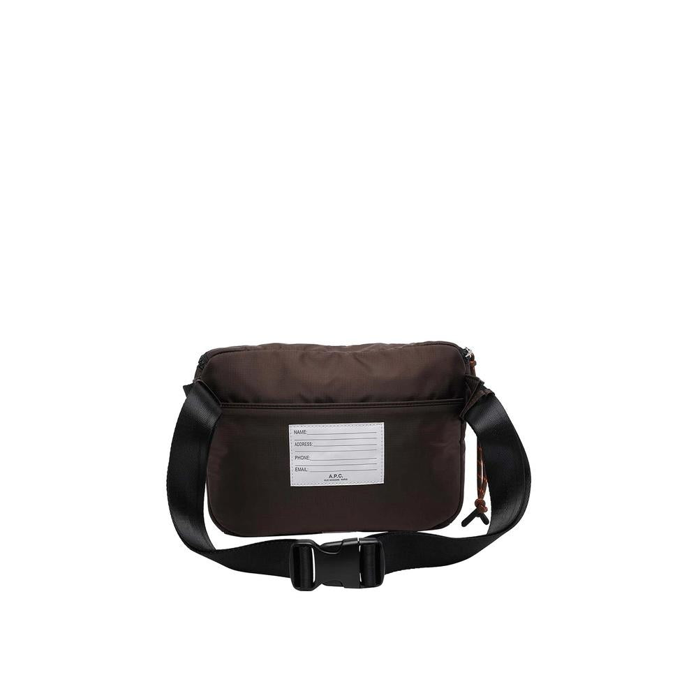 A.P.C. Trek Nylon Waist Bag Hip Pack Black