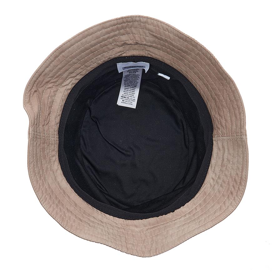 BURBERRY EKD Technical Cotton Bucket Hat Navy Unisex