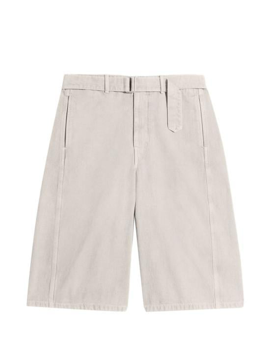 Lemaire Moonstone Cotton Drawstring Short Pants for Men