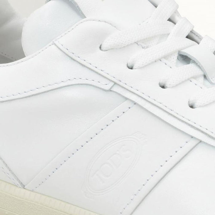 Tods Logo Panel Leather Low-Top Sneakers XXM68C0DP30 OV7 B001