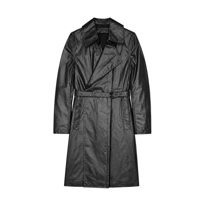 Lemaire Light Wrap Coat Men’s Coat OW1201 LF1381 BK983