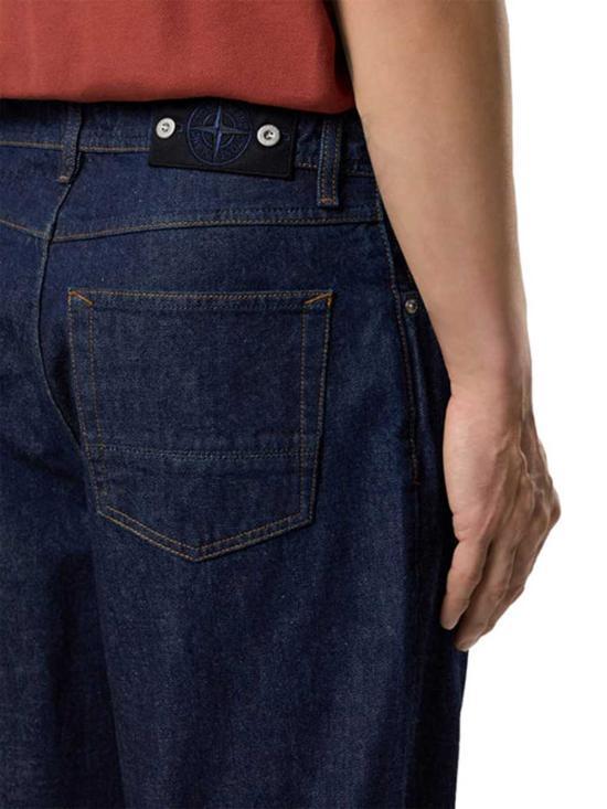 STONE ISLAND Blue Rinse Denim Jeans Men’s