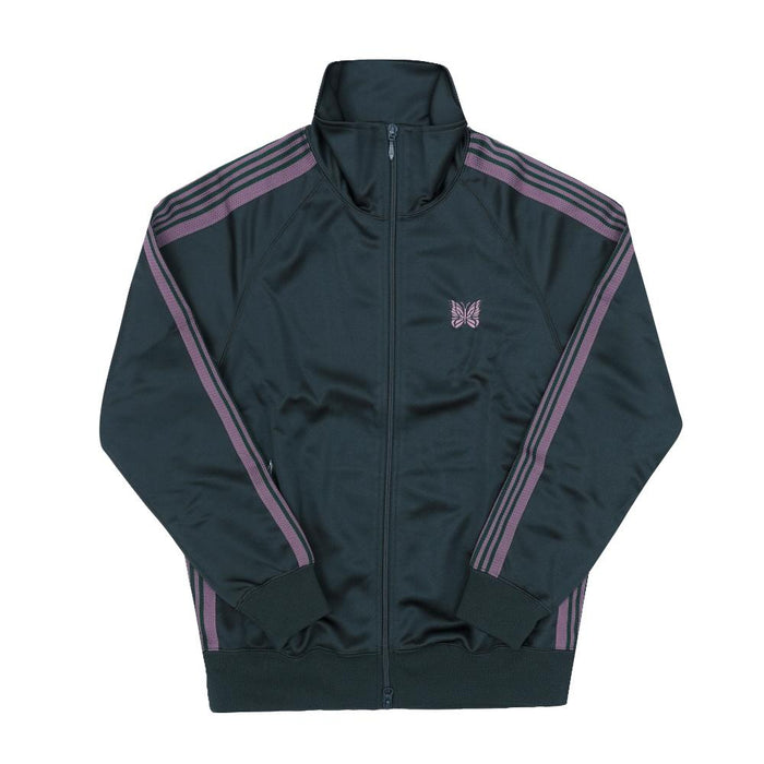 NEEDLES Men’s Poly Smooth Track Jacket SX404 BGreen