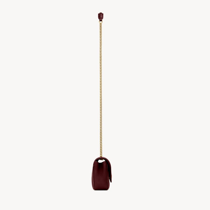 Saint Laurent Loulou Mini Bag Rouge Cabernet Shoulder Bag