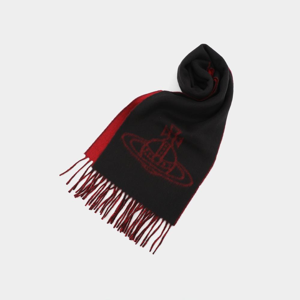 Vivienne Westwood Double-Face Wool Scarf 81030006 W01MK N401