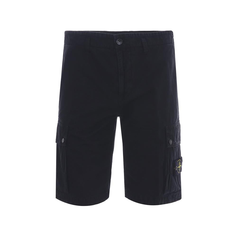 STONE ISLAND Navy Slim Fit Zip Pocket Cargo Shorts K1S15L100011 S00WA V0120