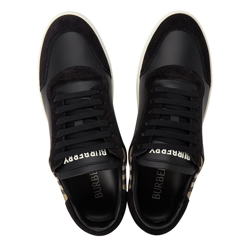 BURBERRY Check Low-Top Sneakers Men’s 8070818