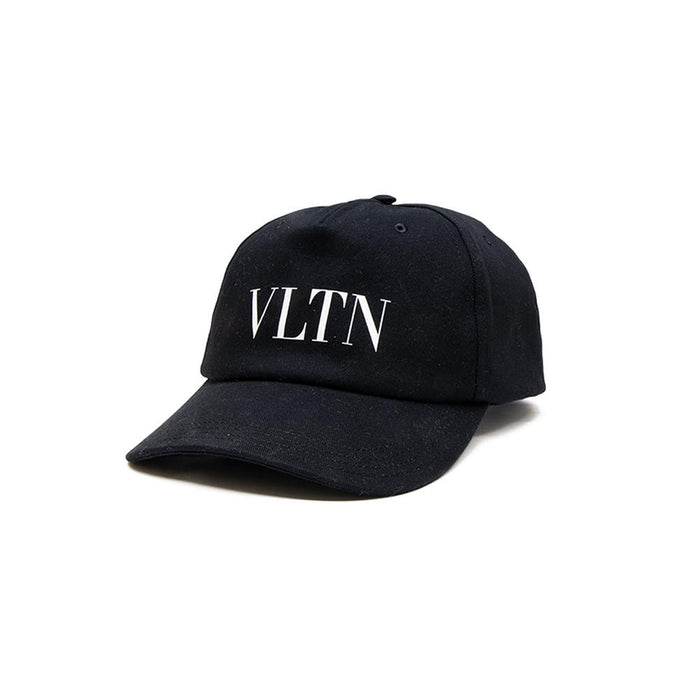 VALENTINO Logo Print Black Cap VY0HDA10 TNQ 0NI