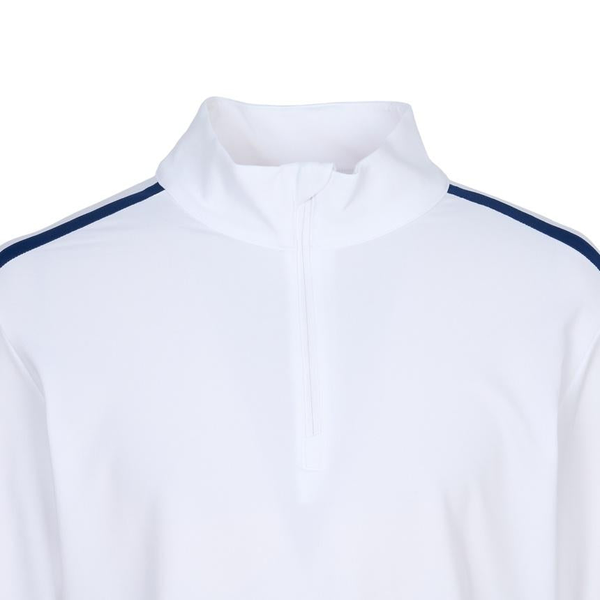 J LINDEBERG Men’s Golf Fleece Half-Zip Long Sleeve T-Shirt