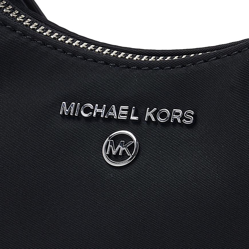Michael Kors Jet Set Charm Leather Shoulder Bag Black