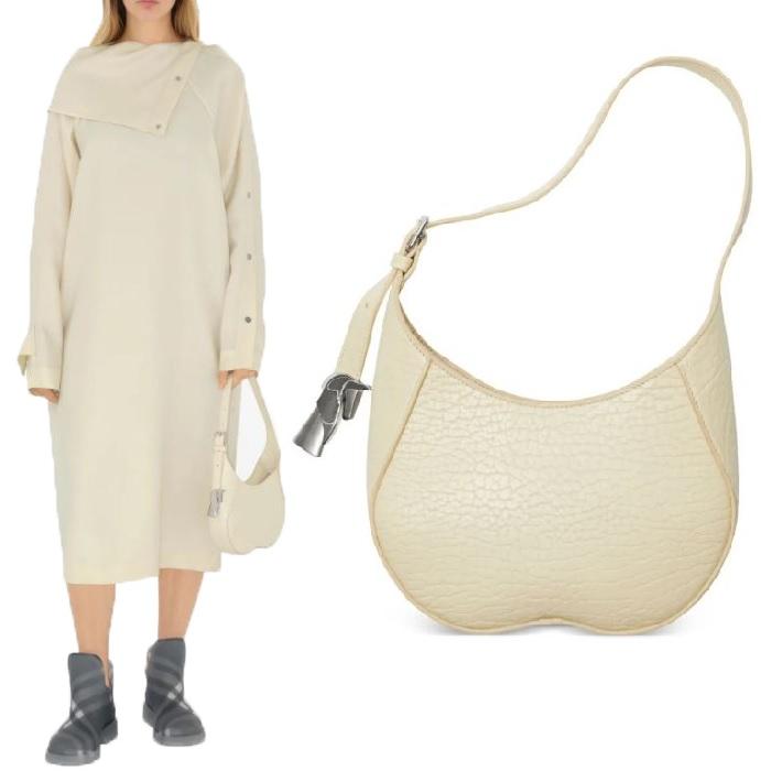 BURBERRY Small Chess Shoulder Bag Pearl Crossbody