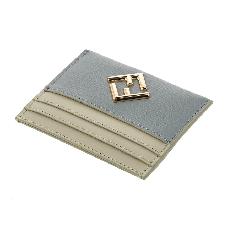 FENDI Women FF Diamond Card Holder Wallet 8M0445 ALV4 F1SL3