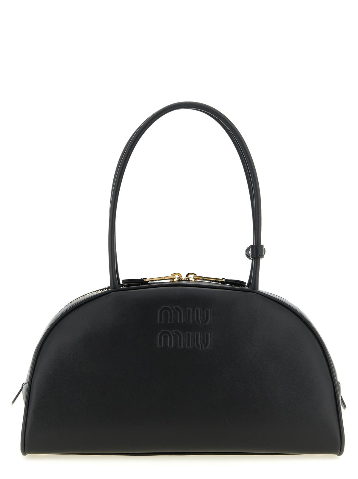 Miu Miu Leather Shoulder Bag White