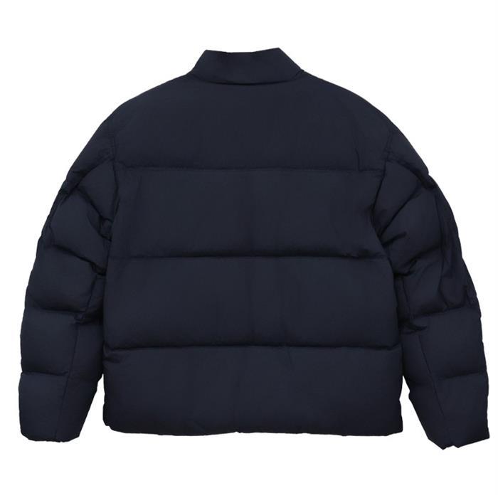 STONE ISLAND Crinkle Reps Down Puffer Jacket Black Men’s