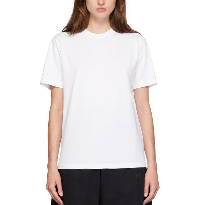 ALEXANDER WANG Puff Logo Short Sleeve T-Shirt 4CC3241520 100