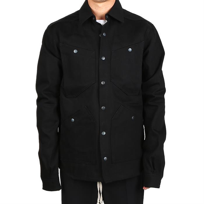 Rick Owens Darkshadow Shirt Jacket DL02B1799 HBLKJP 09