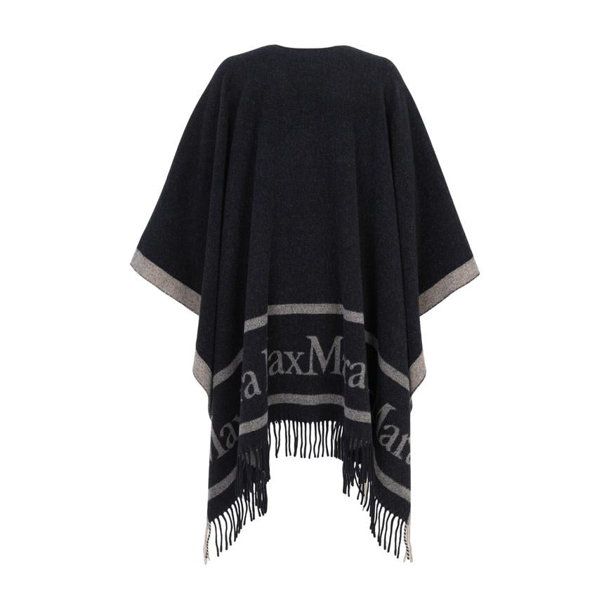 Max Mara Wool Cape Jacket HILDE Beige