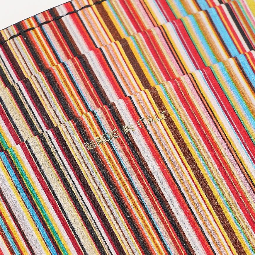 Paul Smith Men’s Stripe Card Holder Wallet M1A 4768 CMULTI 79