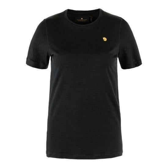 Fjallraven Short Sleeve T-Shirt Women’s 84100550 BLACK DOM