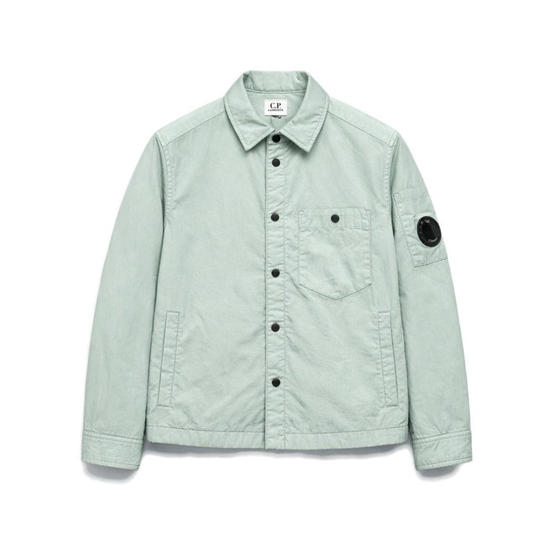 CP Company Womens Chrome-R Lens Badge Padded Shirt Jacket 20CKOW101C 00L3C00 804
