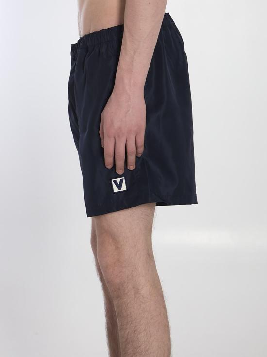 VALENTINO Garavani Logo Cotton Drawstring 6V0UHA286FN0NO6V3UHA286FN0NO BLACK DOM