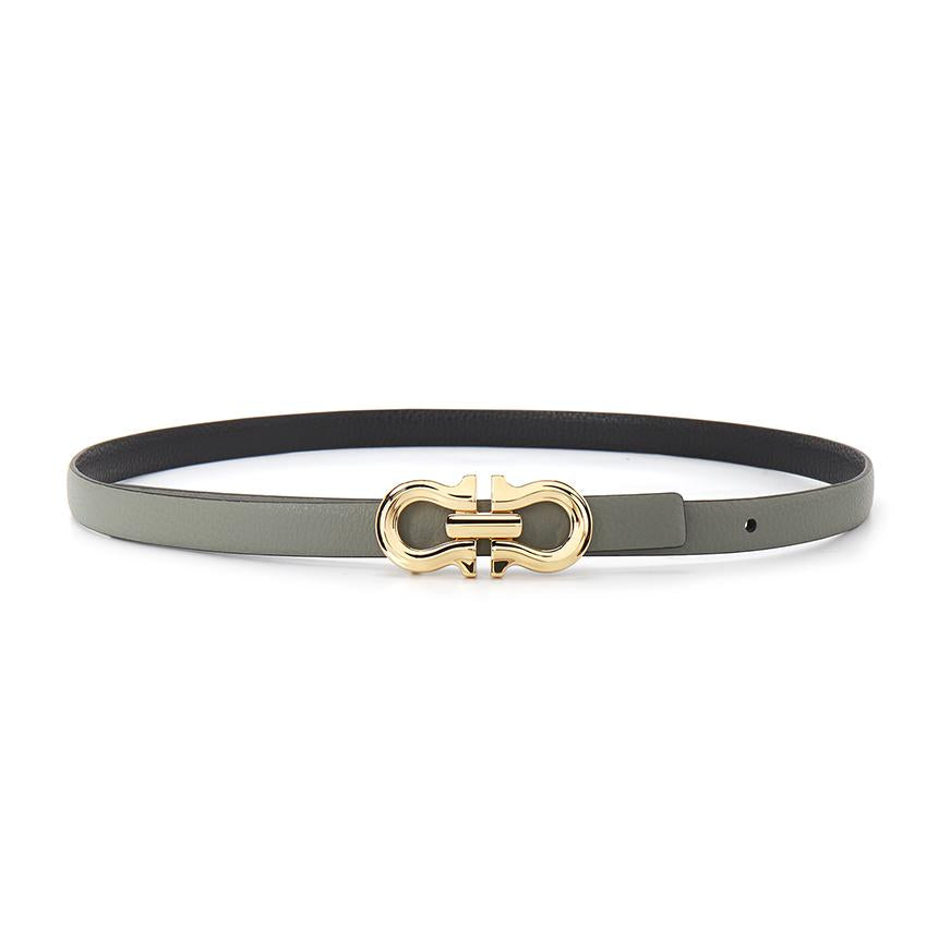 Ferragamo Gancini Reversible Women’s Leather Belt