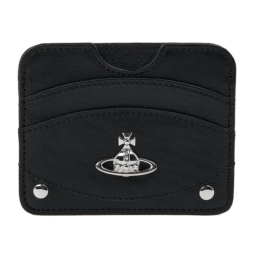 Vivienne Westwood Unisex Half Moon Flat Card Holder Wallet 5402000VU L00BX N401