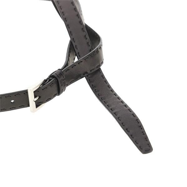 PRADA Black Leather Belt