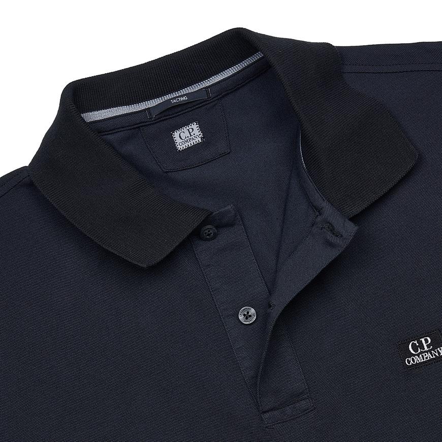CP Company Men’s Logo Patch Polo Shirt 18CMPL130A 006263G 999