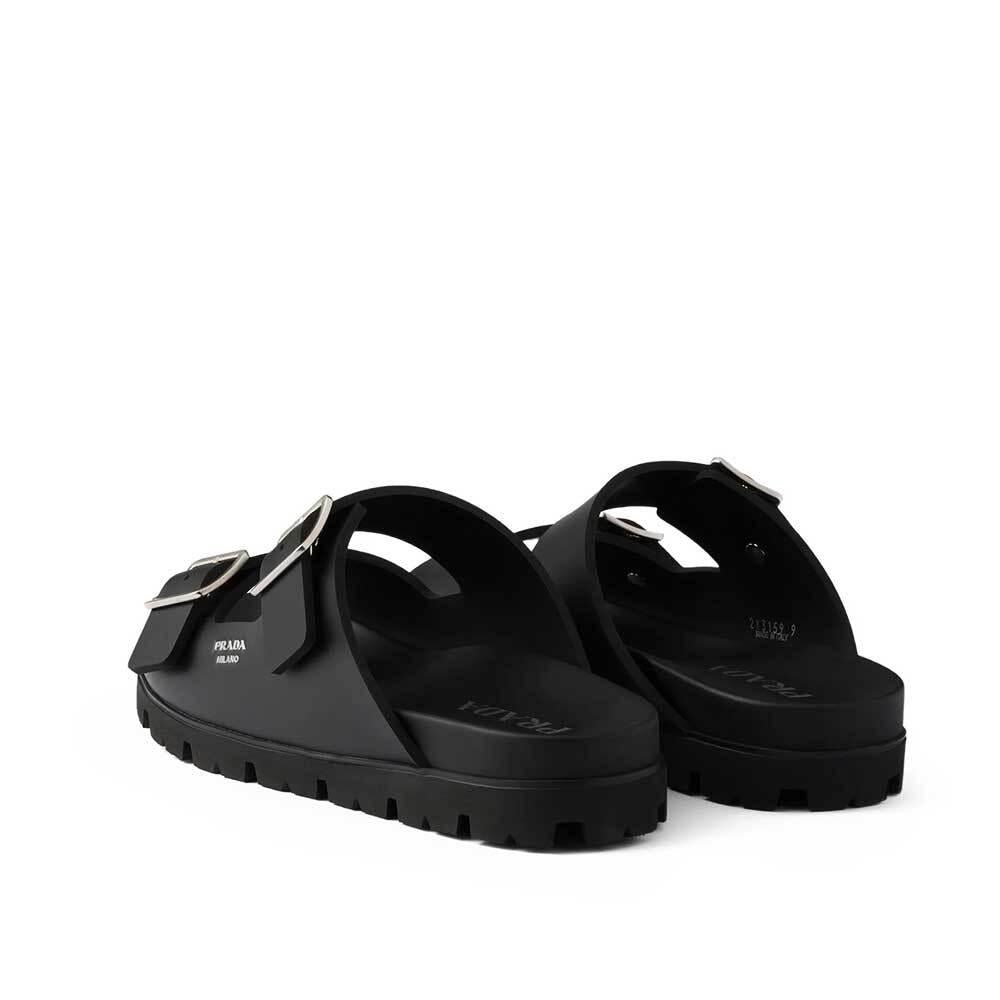 PRADA Women’s Strap Slide Slippers 1XX792 3LKK F0002