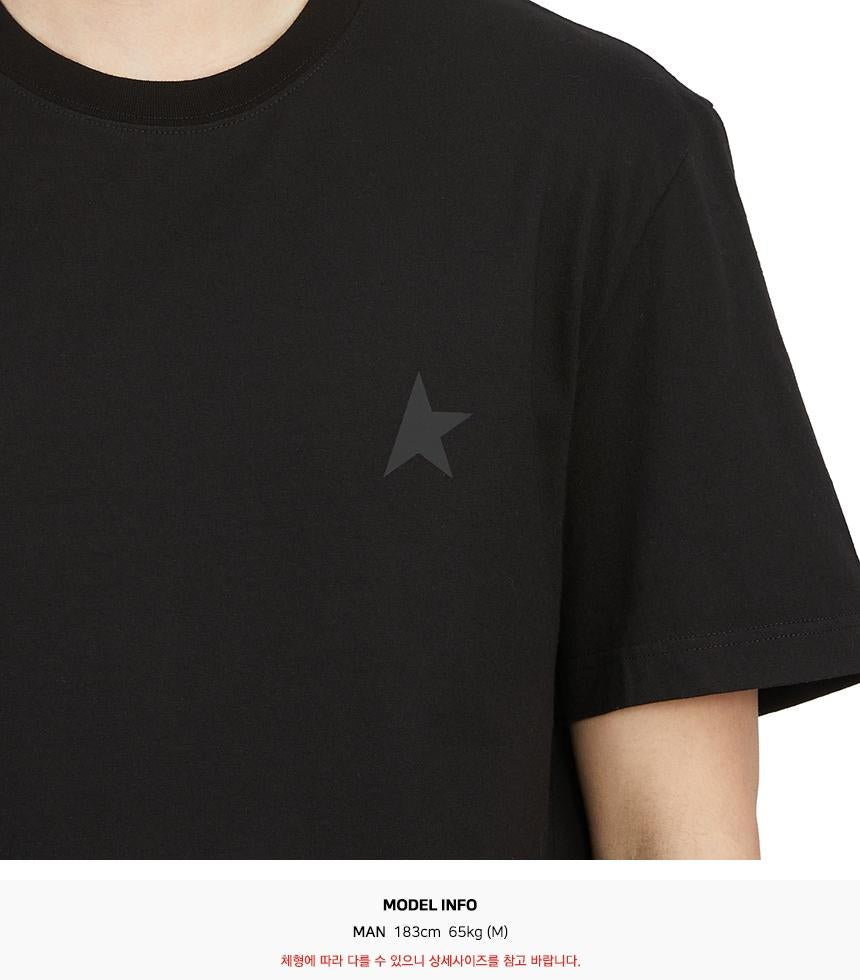 GOLDEN GOOSE Men’s Short Sleeve T-Shirt White Cotton